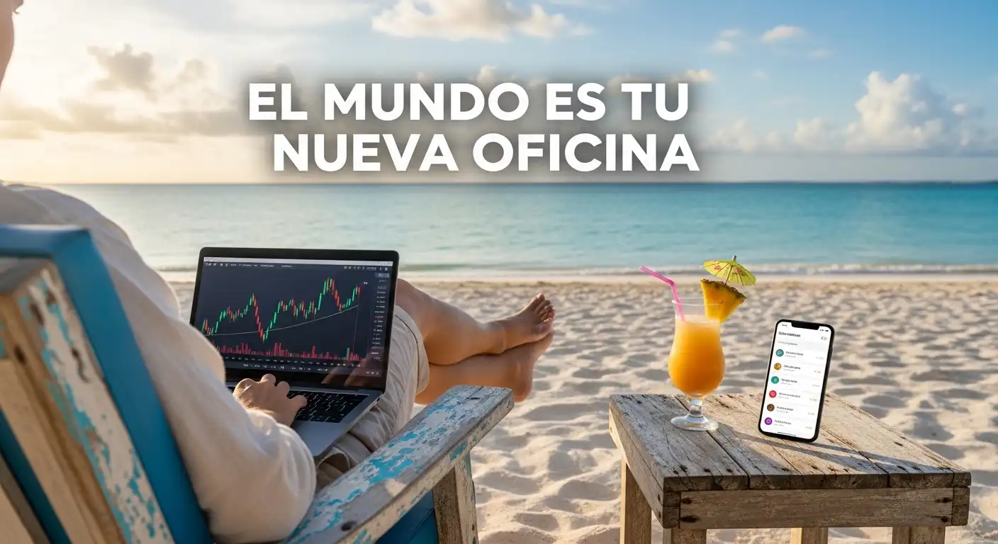 Libertad Geográfica Tu Oficina en Cualquier Playa del Mundo (1)